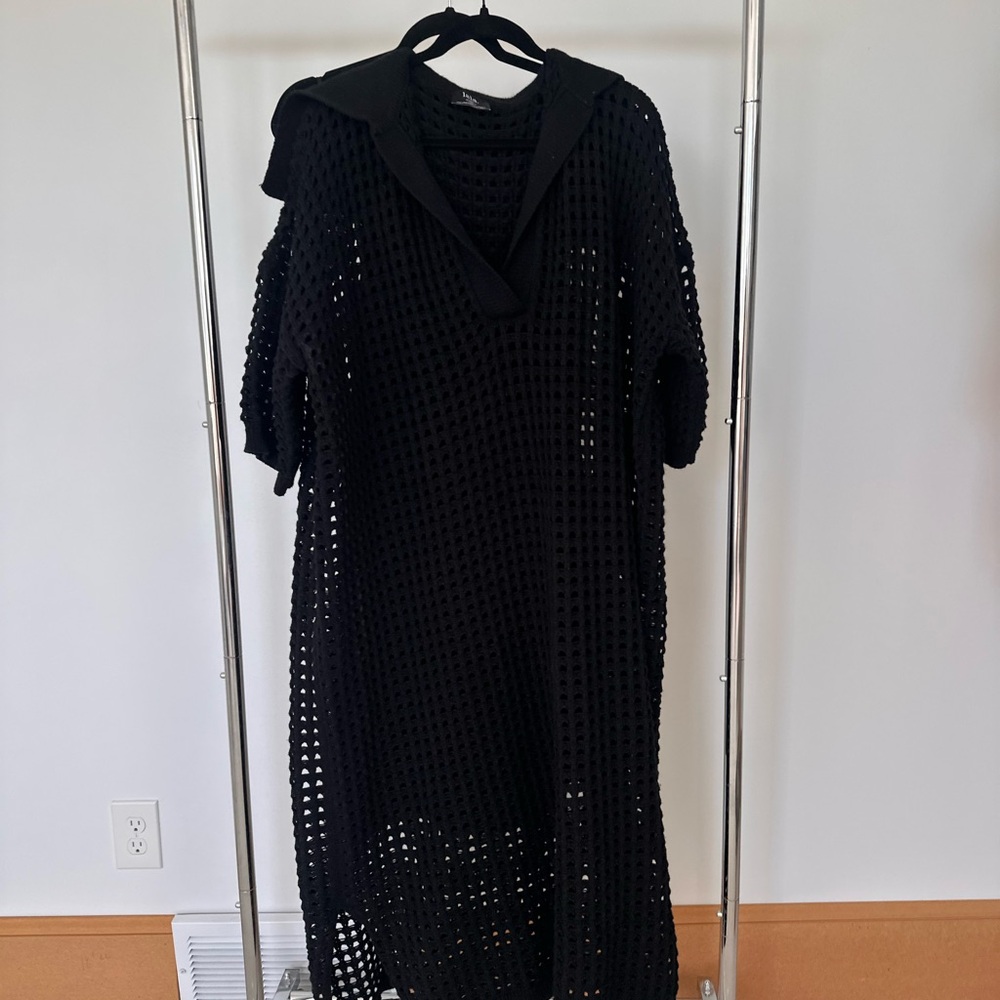 Oversized Large Knit Dressed in Lala Dress - Picture 2 of 3